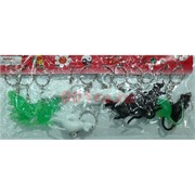 Брелок Крыса резиновая (KL-1600) цветная 12 шт/уп