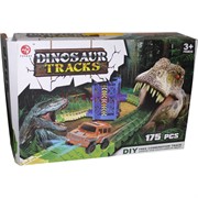 Dinosaur Tracks 175 деталей трасса с машинкой