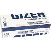 Гильзы сигаретные с угольным фильтром Gizeh 200 шт (двойные)