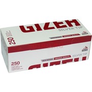 Гильзы для самокруток Gizeh 250 шт Silver Tip