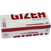Гильзы для самокруток Gizeh 200 шт Silver Tip