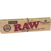 Бумага для самокруток RAW Kingsize Slim+Tips