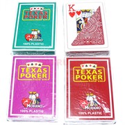 Карты Modiano Texas Poker hold'em для покера 100% пластик 54 карты