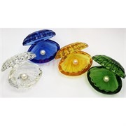 Кристалл «Жемчужина» цветная 6 см (цвета в ассортименте)