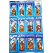 Брелок (KY-50) жуки, крабы, скорпионы в пластмассе 12 шт/упаковка