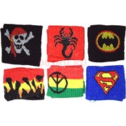 Напульсники с рисунками 24 шт/уп