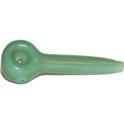 Трубка стеклянная «нефрит» 8 см длина