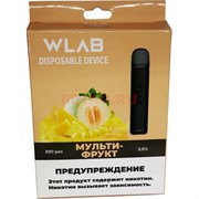 WLAB 300 затяжек Мультифрукт одноразовый испаритель WLAB 300 затяжек Мультифрукт одноразовый испаритель