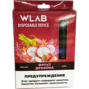 WLAB 300 затяжек Фрукт Дракона одноразовый испаритель WLAB 300 затяжек Фрукт Дракона одноразовый испаритель