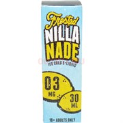 Жидкость с солевым никотином 0 мг Frested Nilla Nade 30 мл