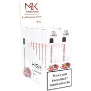 Maskking High 500 затяжек «Клубничный личи» одноразовый электронный испаритель Maskking High 500 затяжек «Клубничный личи» одноразовый электронный испаритель