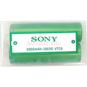 Аккумулятор SONY 18650 VTC6 3000 mAh цена за 2 шт