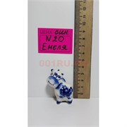 Символ 2021 года Бык Емеля (20) под гжель