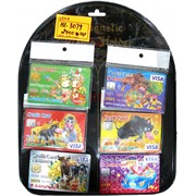 Магниты Бык (KL-3079) кредитные карты виниловые Символ 2021 года 2400 шт/кор