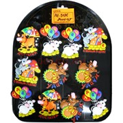 Магниты Бык (KL-3086) резиновые Символ 2021 года 2400 шт/кор