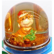 Карандашница круглая Бык (Корова) символ 2021 года 72 шт/кор