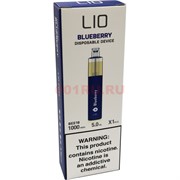 Lio вкус Blueberry 1500 затяжек одноразовый испаритель 5 мл Lio вкус Blueberry 1500 затяжек одноразовый испаритель 5 мл