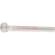Трубка oil pipe курительная стеклянная диаметр 18 мм длина 10 см