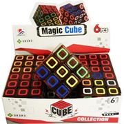 Кубик головоломка Magic Cube прозрачный 6 шт/уп