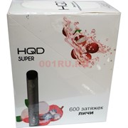 HQD Super 600 затяжек Личи электронный персональный испаритель HQD Super 600 затяжек Личи электронный персональный испаритель