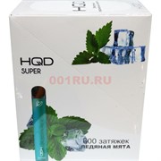 HQD Super 600 затяжек Ледяная мята электронный персональный испаритель HQD Super 600 затяжек Ледяная мята электронный персональный испаритель