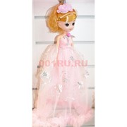 Кукла подвеска брелок в розовом платье Hello Kitty 4 шт/уп