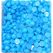 Кабошоны 8 мм круглые из голубого халцедона