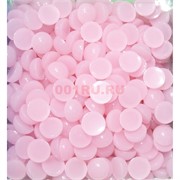 Кабошоны 10 мм круглые имитация розового кварца