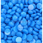 Кабошоны 15 мм круглые из голубого халцедона