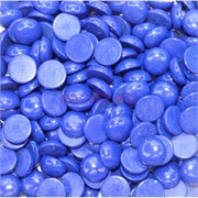 Кабошоны 15 мм круглые из синего лазурита прессовка