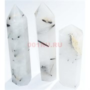 Карандаши кристаллы 9-10 см из волосатого кварца