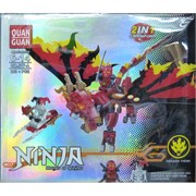 Набор Ninja Quan Guan (No.617-A) конструктор 253+ деталей