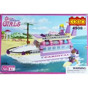 Игровой набор Корабль COGO (4508) Dream Girls