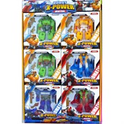 Игровой набор Robot X-Power warrior 6 шт/уп