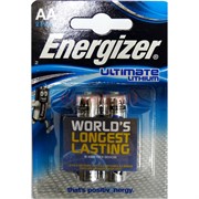 Батарейка Energizer AA литиевая (цена за лист из 2 батареек)