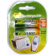 Аккумулятор GP Batteries AAA 1800 Rechargeable (цена за лист из 2 батареек)