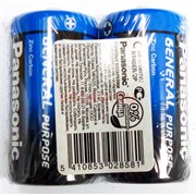 Батарейки R14BER/2P солевые (С) батарейки Panasonic 2 шт/уп (цена за упаковку)