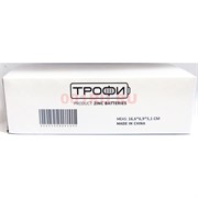 Батарейка Трофи (AA) цинковая 4 шт/уп (цена за упаковку 4 шт)