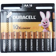 Батарейки Duracell (AA18) алкалиновые 18 шт/уп
