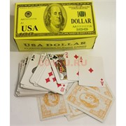 Карты игральные 54 шт USA Dollar 240 шт/кор