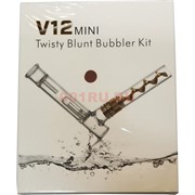 Трубка стеклянная V12 Mini в подарочной коробочке