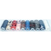 Набор ниток (6066) цветных 10 шт/упаковка 150 наборов/коробка