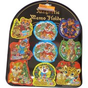 Магнит с тиграми (4346) пластик винил 2400 шт/кор