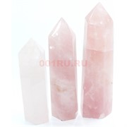 Карандаши кристаллы 9-10 см из розового кварца