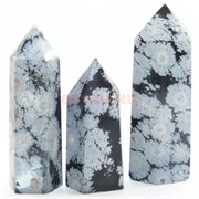 Карандаши кристаллы 9-10 см из снежного обсидиана