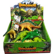 Динозавры со звуком Dinosaur 12 шт/упаковка