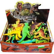 Динозавры со звуком Dinosaur  World 24 шт/упаковка