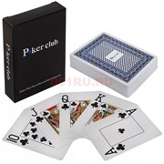 Карты для покера игральные Poker Club 2 цвета 100% пластик (Китай)