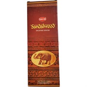 Благовония HEM сандал "Sandalwood" цена за упаковку из 6 тубусов