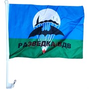 Флаг Разведка ВДВ на машину 30х45 см с креплением 12 шт/блок